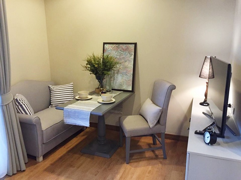 ให้เช่าคอนโด ดิ เอดิเตอร์ สะพานควาย พื้นที่ 30 ตร.ม. ห้องสตูดิโอ เช่า 19,000 บ/ด