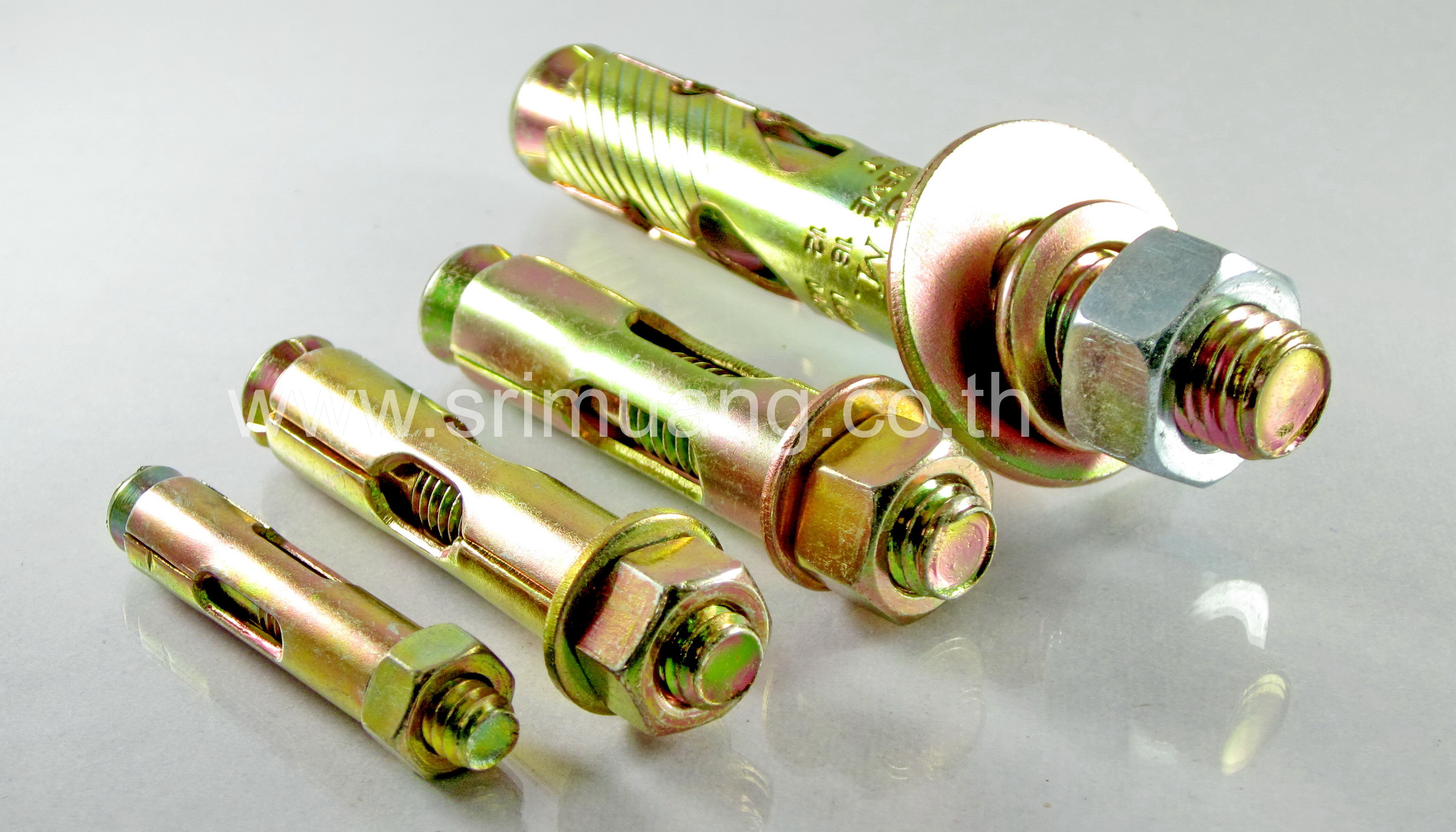 พุ๊กเหล็ก (Sleeve Anchor Bolt / Expansion Bolt)