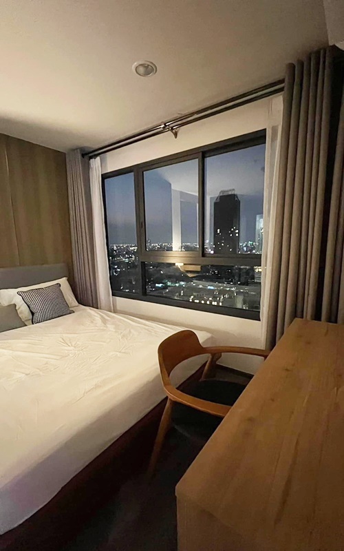 ให้เช่าคอนโด ไอดีโอ จุฬา – สามย่าน พื้นที่ 35 ตร.ม. 1 ห้องนอน เช่า 28,000 บ/ด