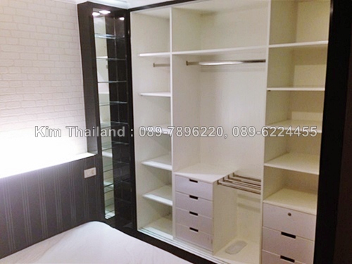 ให้เช่าคอนโด ลุมพินี เพลส รัชโยธิน พื้นที่ 30 ตร.ม. 1 ห้องนอน ให้เช่า 9,500 บ/ด