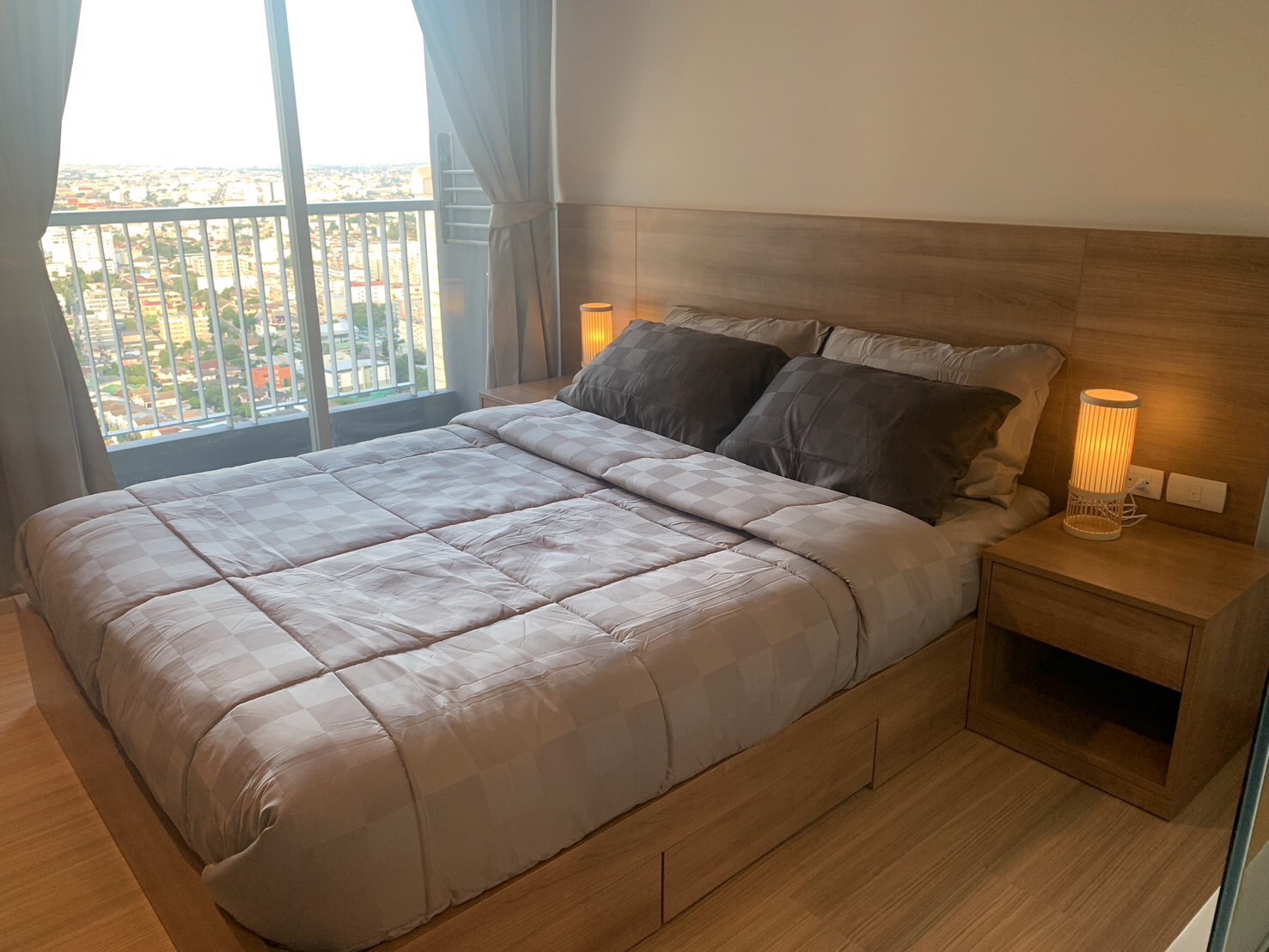 KS-J29.1 ให้เช่า Rhythm Sukhumvit50 1ห้องนอน ขนาด 45 ตร.ม ชั้น 30+++