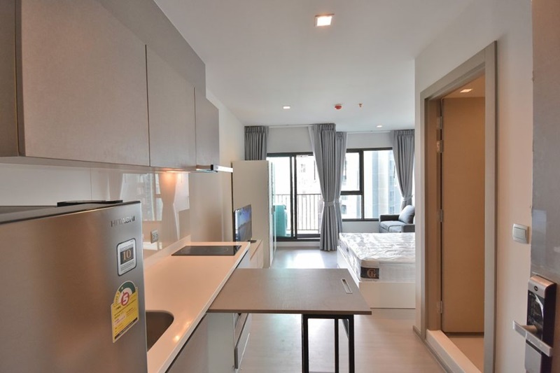 ให้เช่าคอนโด ไลฟ์ อโศก - พระราม 9 พื้นที่ 26 ตร.ม. ห้องสตูดิโอ เช่า 18,000 บ/ด