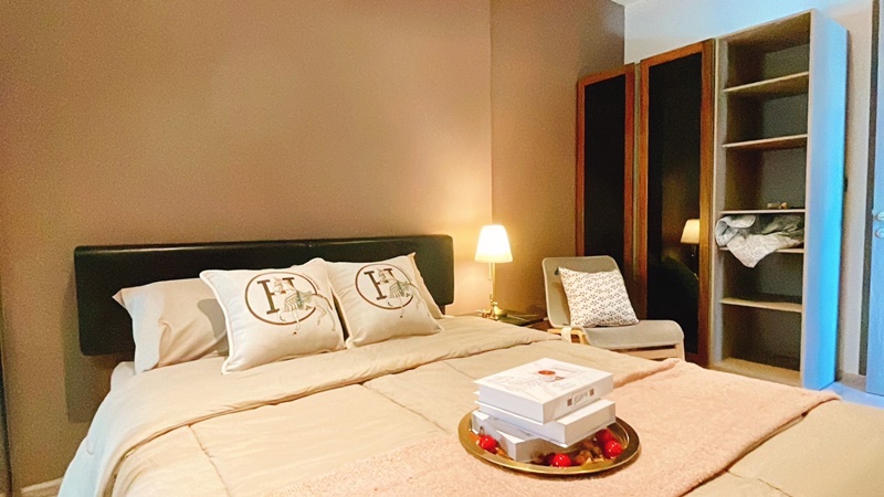 ให้เช่าคอนโด ริทึ่ม เอกมัย เอสเตท พื้นที่ 40 ตร.ม. 1 ห้องนอน ให้เช่า 40,000 บ/ด