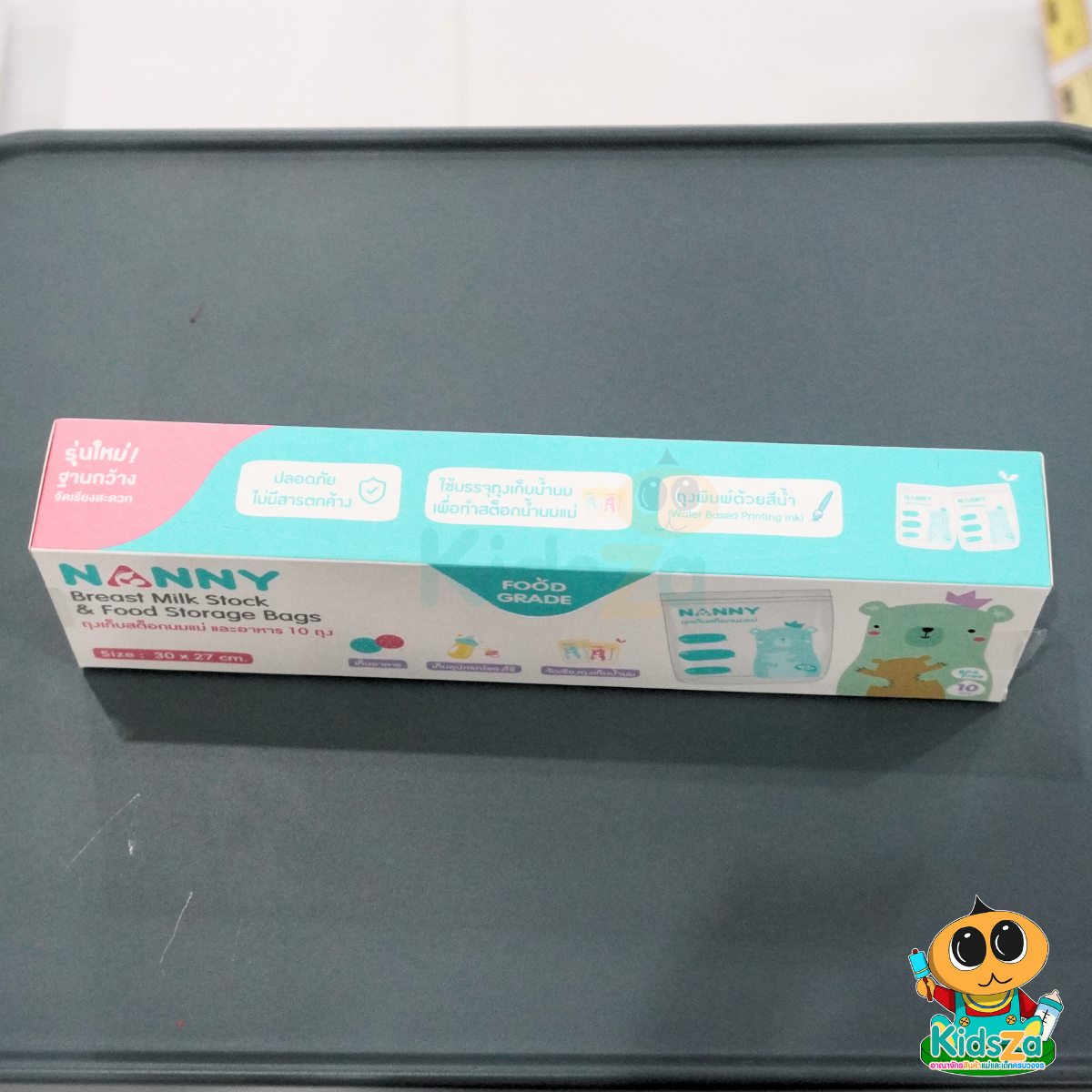 Nanny ถุงเก็บสต๊อกน้ำนมแม่และอาหาร [แพ็ค10ถุง]