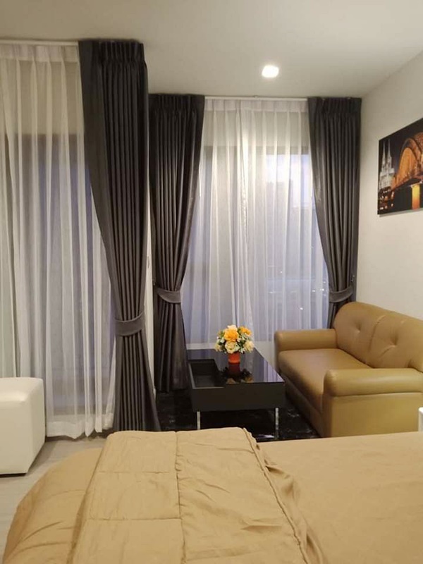 ให้เช่าคอนโด ไลฟ์ อโศก - พระราม 9 พื้นที่ 26 ตร.ม. สตูดิโอ เช่า 15,000 บ/ด