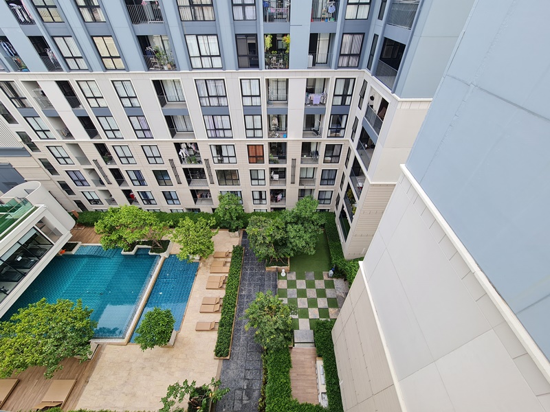 ให้เช่าคอนโด มาเอสโตร 03 รัชดา-พระราม 9 พื้นที่ 64 ตร.ม. 2 ห้องนอน เช่า 30,000 บ/ด