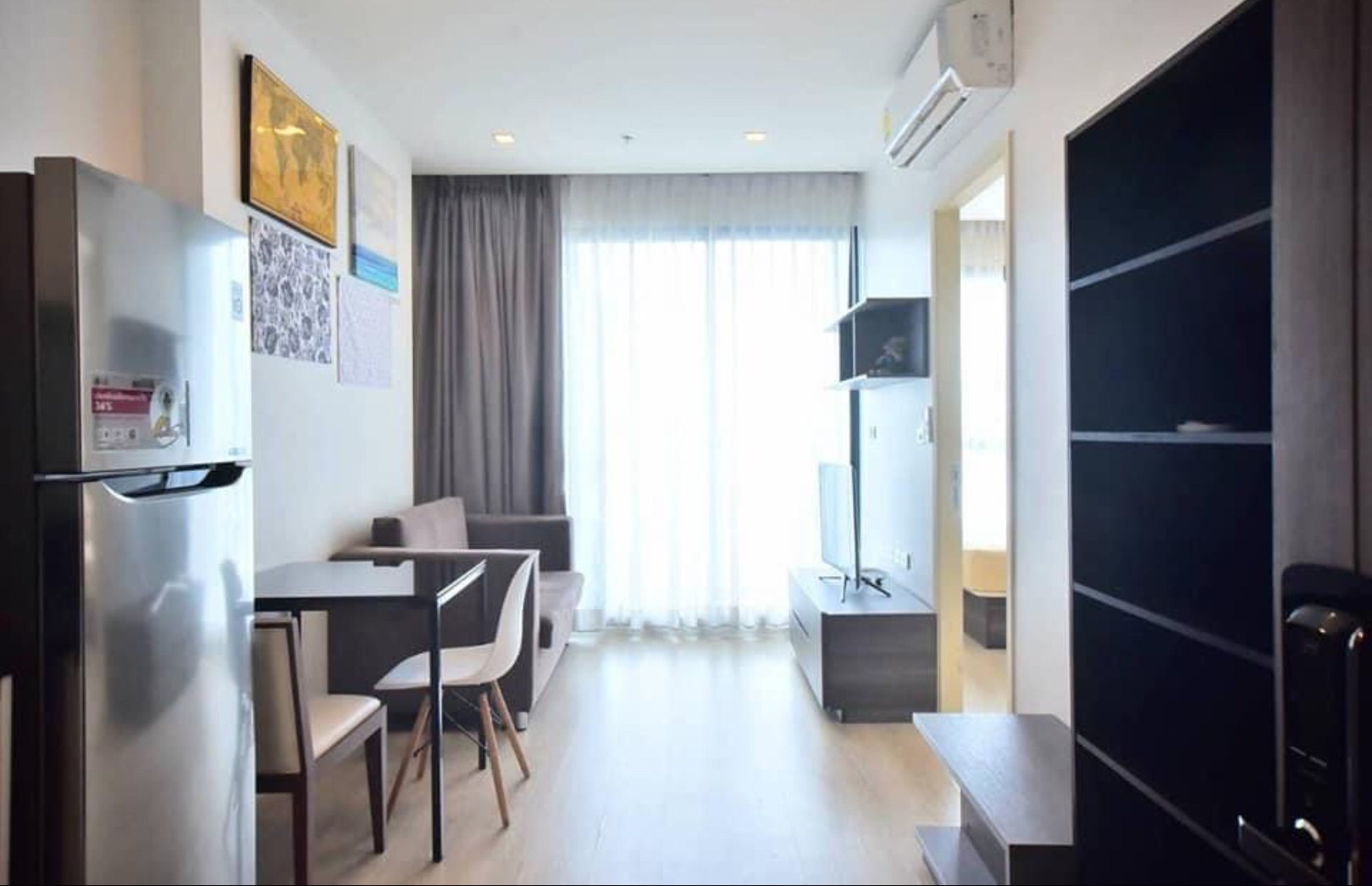 ให้เช่าคอนโด ควินน์ รัชดา 17 พื้นที่ 35 ตรม. 1 ห้องนอน ราคาเช่า 19,000 บาท/เดือน