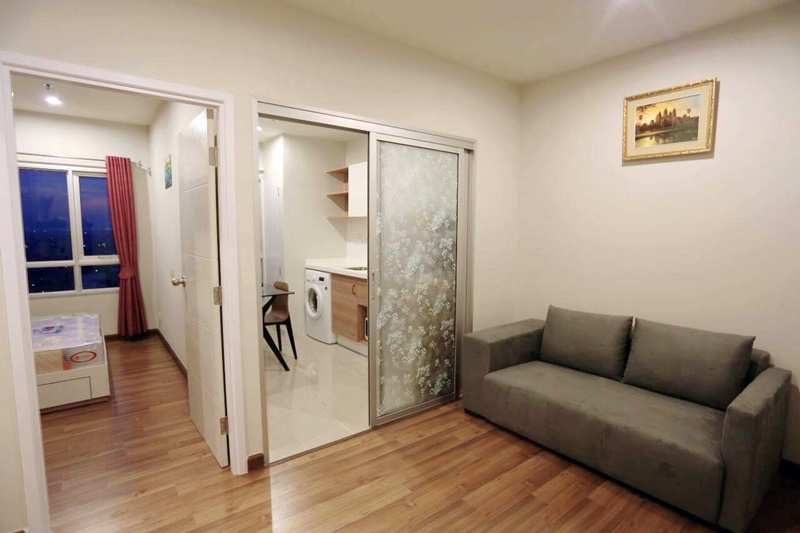 ให้เช่าคอนโด เซ็นทริค ติวานนท์ สเตชั่น พื้นที่ 32 ตร.ม. 1 ห้องนอน เช่า 9,000 บ/ด