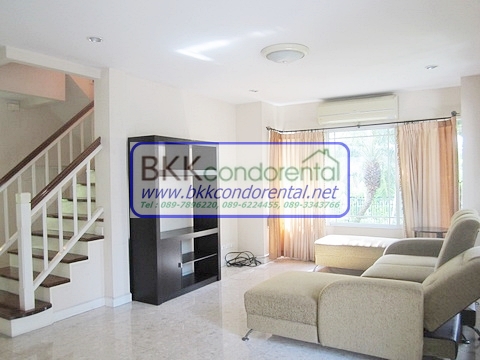 บ้านเดี่ยว ขาย&ให้เช่า บ้านเดี่ยว 2 ชั้น หมู่บ้าน นันทวัน รามคำแหง 94 พื้นที่ 105 ตรว. 3 ห้องนอน,