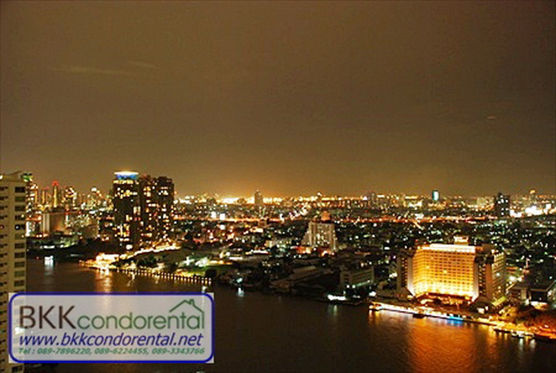 ขายและให้เช่าคอนโด วอเตอร์มาร์ค เจ้าพระยา ริเวอร์ ตึก A ชั้น 33 พื้นที่ 105 ตรม.,2 ห้องนอน ขาย 12 ล้านบาท & เช่า 49,000 บ/ด