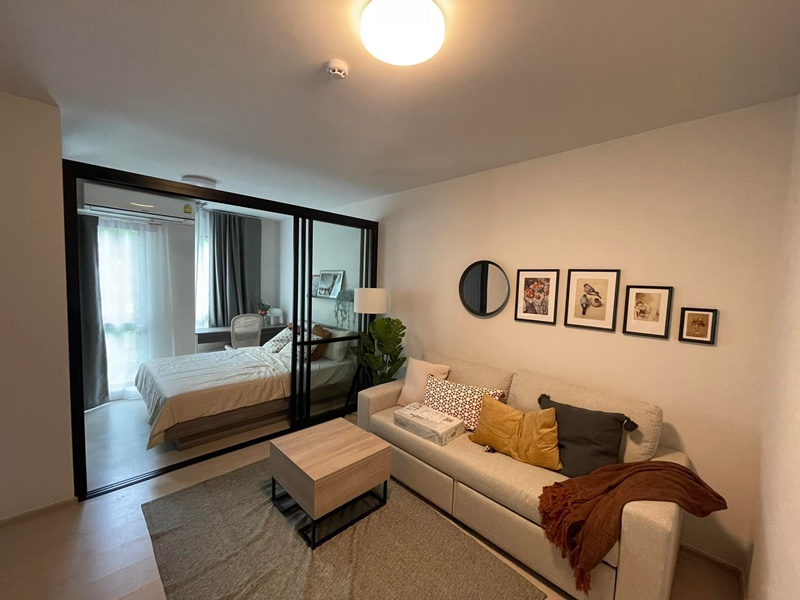 ให้เช่าคอนโด ยูนิโอ สุขุมวิท 72 พื้นที่ 27 ตร.ม. 1 ห้องนอน เช่า 8,000 บ/ด