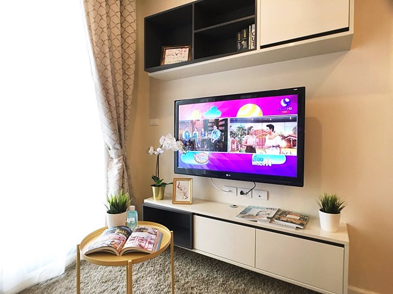 ให้เช่าคอนโด เดอะ นิช ไพร์ด ทองหล่อ-เพชรบุรี พื้นที่ 31 ตร.ม. 1 ห้องนอน เช่า 16,000 บ/ด