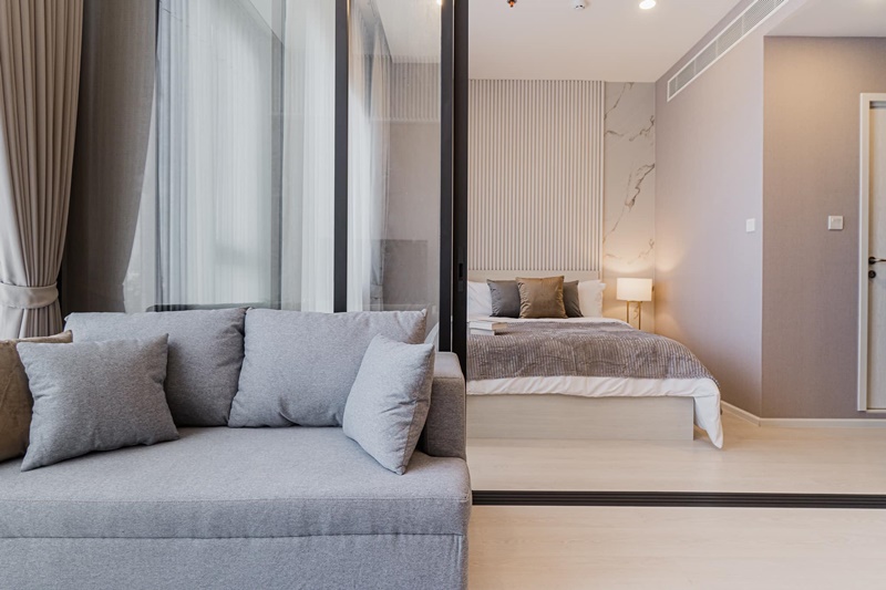 ให้เช่าคอนโด แมสซารีน รัชโยธิน พื้นที่ 34 ตร.ม. 1 ห้องนอน เช่า 20,000 บ/ด