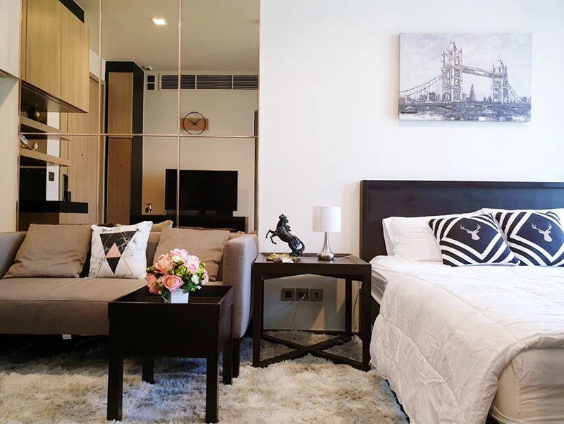 ให้เช่าคอนโด เดอะ ไลน์ ราชเทวี พื้นที่ 28.5 ตร.ม. สตูดิโอ เช่า 20,000 บ/ด