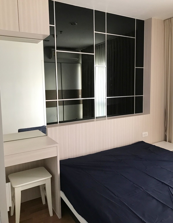 ให้เช่าคอนโด ลุมพินี เพลส รัชโยธิน พื้นที่ 28 ตร.ม. 1 ห้องนอน ให้เช่า 10,000 บ/ด