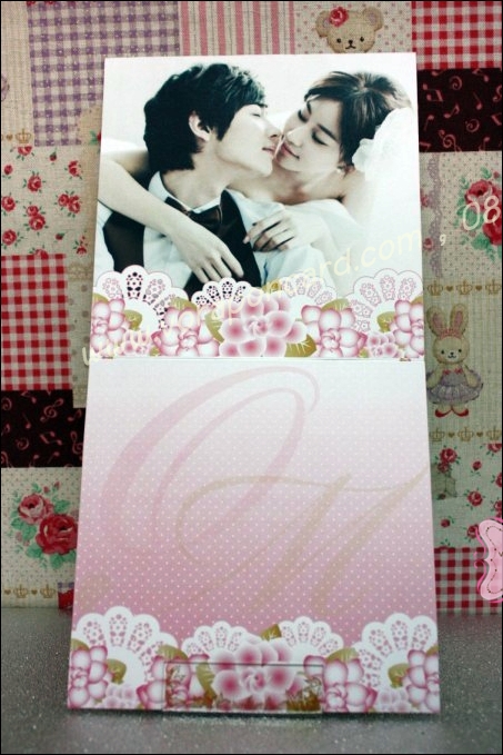 การ์ด 3 พับ 6*6 นิ้ว พิมพ์ 4 สี 2 หน้า