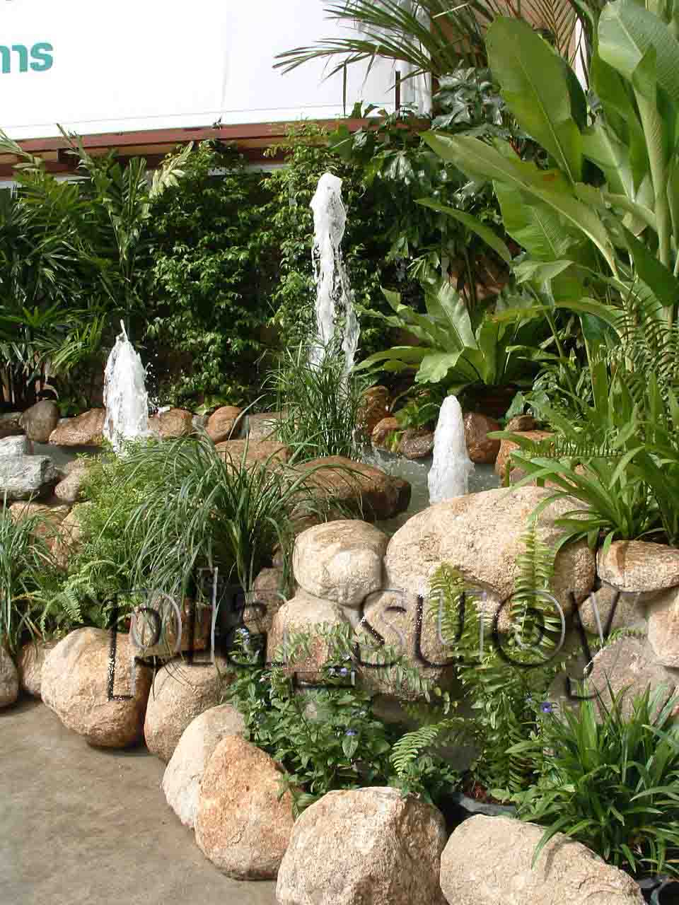 น้ำพุประดับสวน Hallo Bangkok