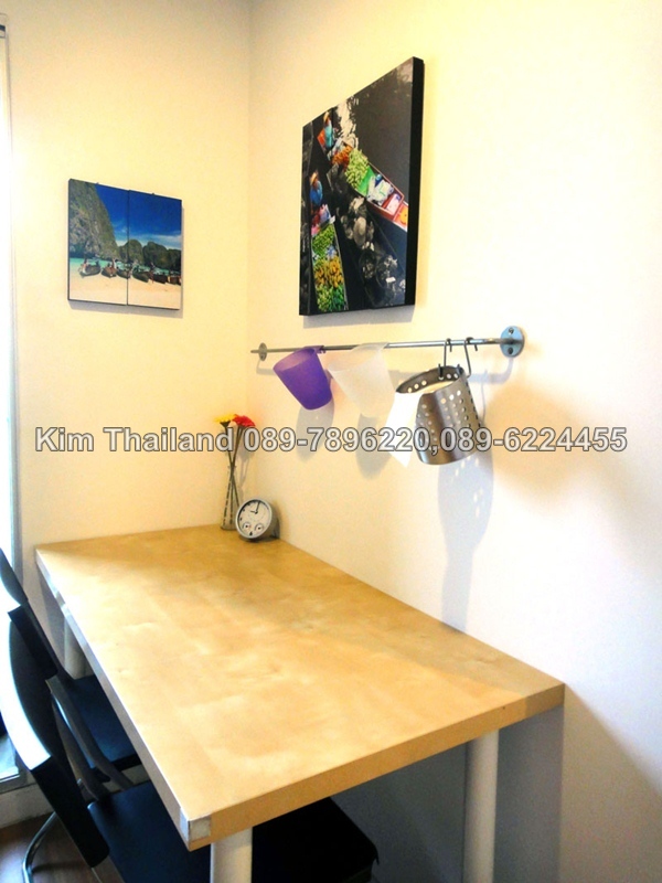 ให้เช่าคอนโด ลุมพินี เพลส พระราม 4-กล้วยน้ำไท พื้นที่ 28 ตร. ม. 1 ห้องนอน เช่า 12,000 บ/ด