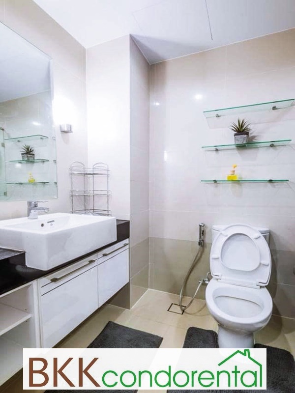 ให้เช่าคอนโด ศุภาลัย พรีเมียร์ แอท อโศก พื้นที่ 35 ตร.ม. 1 ห้องนอน เช่า 18,000 บ/ด