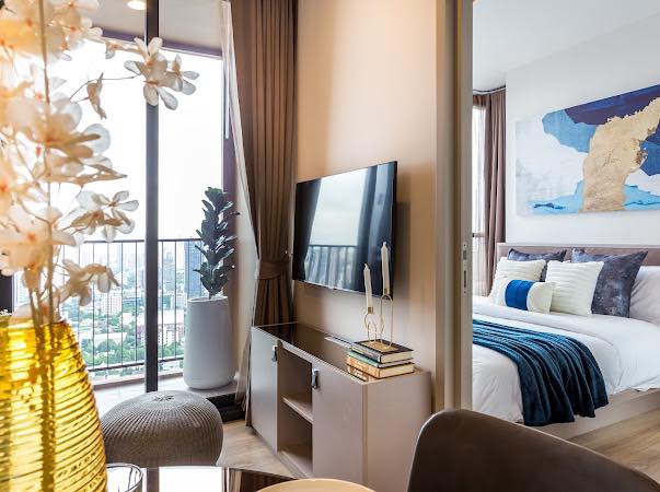 ให้เช่าคอนโด โอกะ เฮาส์ พื้นที่ 41 ตร.ม. 2 ห้องนอน ห้องมุม ราคา 30,000 บาท/เดือน