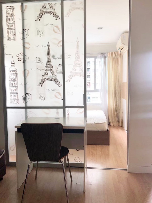 ให้เช่าคอนโด ลุมพินี พาร์ค ปิ่นเกล้า พื้นที่ 28 ตร.ม. 1 ห้องนอน เช่า 9,500 บ/ด