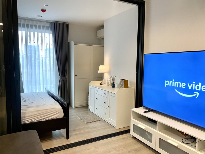 ให้เช่า เดอะ ไลน์ พหลโยธิน พาร์ค พื้นที่ 33 ตรม. 1 ห้องนอน เช่า 16,000 บ/ด