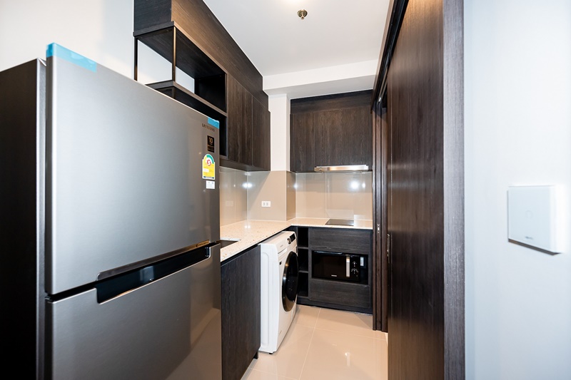 ให้เช่าคอนโด เอ็กซ์ที ห้วยขวาง พื้นที่ 35.09 ตร.ม. 1 ห้องนอน เช่า 16,500 บ/ด