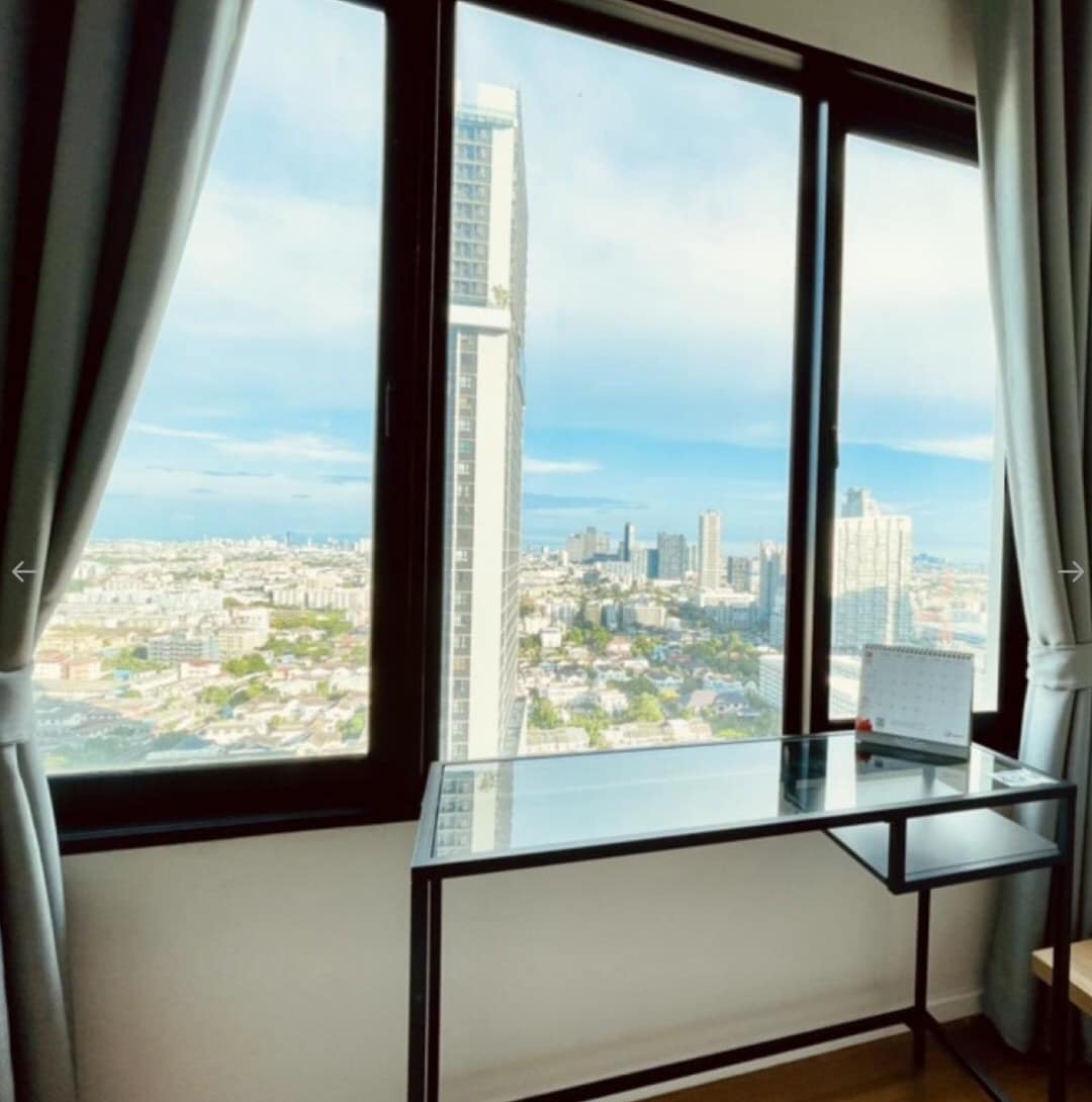 ให้เช่าคอนโด บลอคส์ 77 พื้นที่ 40 ตรม.1 ห้องนอน ราคาเช่า 17,500 บาท/เดือน