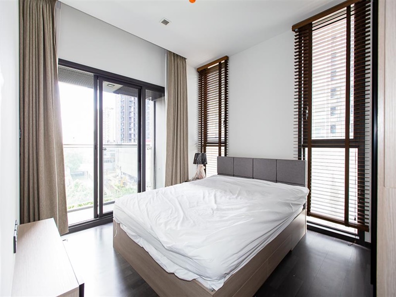 ให้เช่าคอนโด เดอะ ไลน์ อโศก-รัชดา พื้นที่ 34.8 ตร.ม. 1 ห้องนอน เช่า 18,000 บ/ด