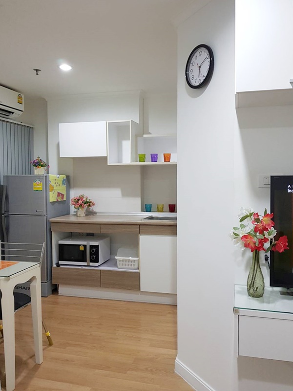 ให้เช่าคอนโด ลุมพินี พาร์ค ปิ่นเกล้า พื้นที่ 28 ตร.ม. 1 ห้องนอน เช่า 9,000 บ/ด