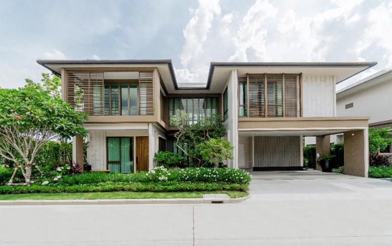 ให้เช่าบ้านเดี่ยว 2 ชั้น ย่านบางกะปิ 78 ตรว. 4 ห้องนอน เช่า 300,000 บ/ด