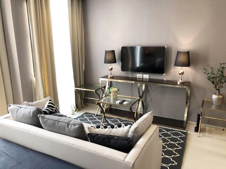 ให้เช่าคอนโด โนเบิล เพลินจิต พื้นที่ 52 ตร.ม. 1 ห้องนอน เช่า 50,000 บ/ด