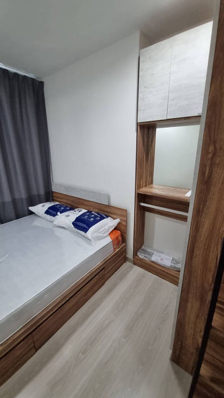 ให้เช่าคอนโด สกายไลน์ รัตนาธิเบศร์ พื้นที่ 43 ตร.ม. 2 ห้องนอน เช่า 12,000 บ/ด