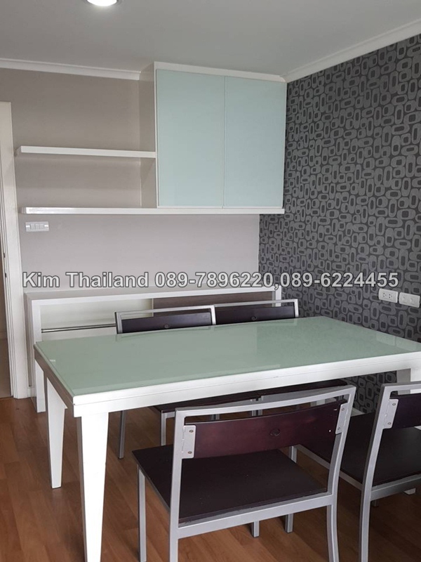 ให้เช่าคอนโด ลุมพินี เพลส รัชโยธิน ชั้น 8 พื้นที่ 30 ตรม. 1 ห้องนอน เช่า 11,000 บ/ด