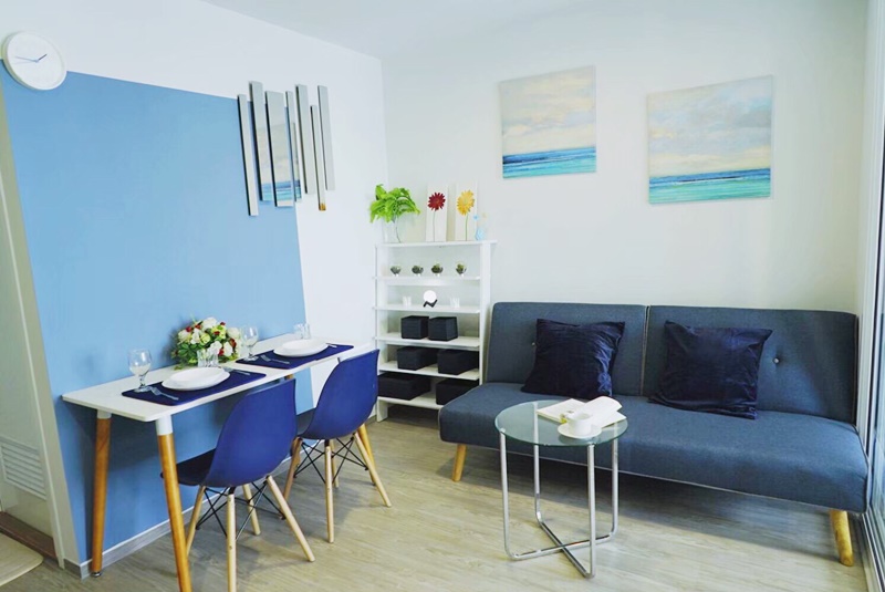 ให้เช่าคอนโด รีเจ้นท์โฮม สุขุมวิท 97/1 พื้นที่ 29 ตร.ม. 1 ห้องนอน เช่า 9000 บ/ด