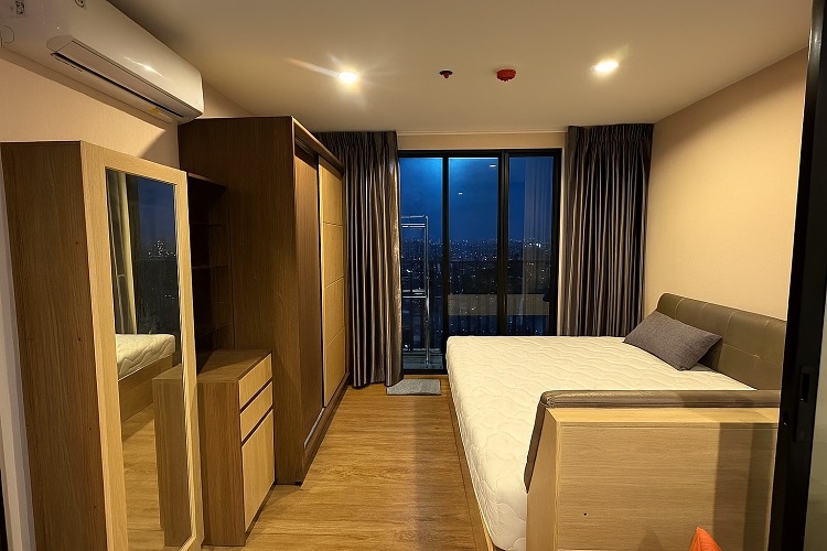 TM-N24.1 ให้เช่าคอนโด เดอะ ทรี อินเตอร์เชนจ์ พื้นที่ 36 ตร.ม. 1 ห้องนอน เช่า 13,000 บ/ด