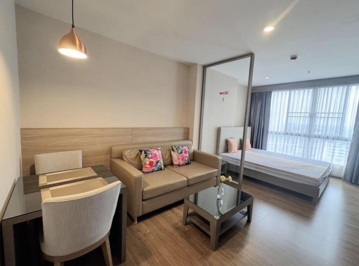 TD-M5.1 ให้เช่าคอนโด เดอะ ทรี อินเตอร์เชนจ์ พื้นที่ 31 ตร.ม. 1 ห้องนอน เช่า 9,000 บ/ด