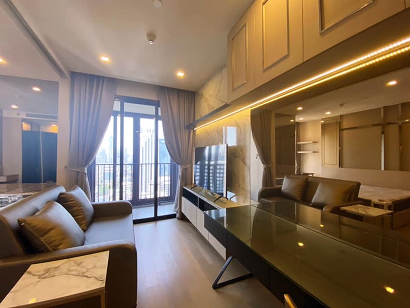 (Feb 23) ให้เช่าคอนโด แอชตัน อโศก พื้นที่ 34 ตร.ม. 1 ห้องนอน ให้เช่า 40,000 บ/ด