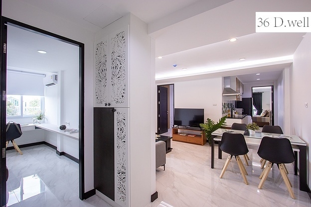 ให้เช่าคอนโด 36 ดี.เวล พื้นที่ 90 ตร.ม. 3 ห้องนอน เช่า 30,000 บ/ด