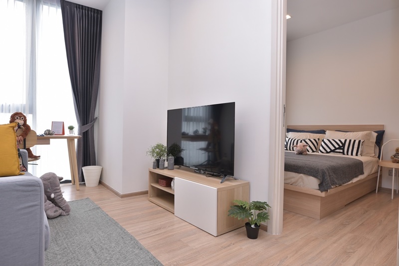 ให้เช่าคอนโด เดอะ ไลน์ พหลฯ-ประดิพัทธ์ พื้นที่ 34.50 ตร.ม. 1 ห้องนอน เช่า 18,000 บ/ด