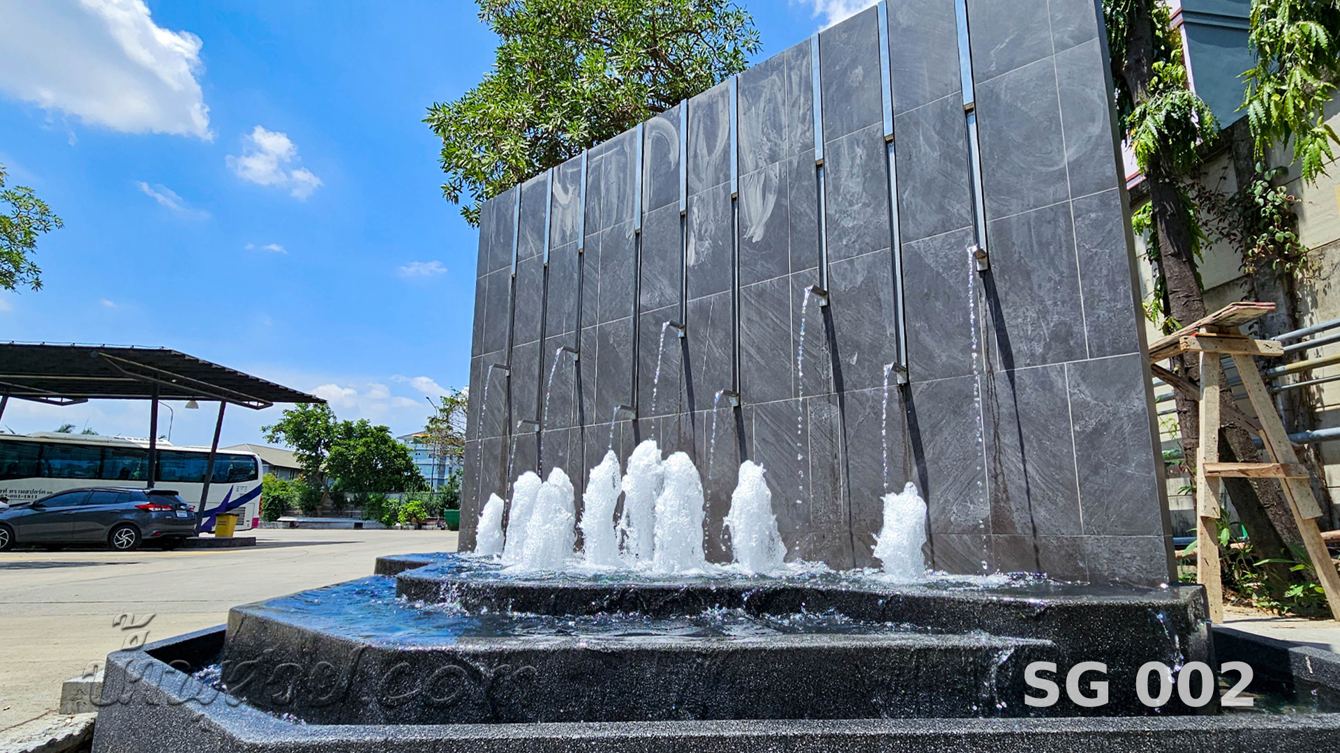 น้ำพุต้นสน - สยามเจมส์ เฮอริเทจ ประดิษฐ์มนูธรรม