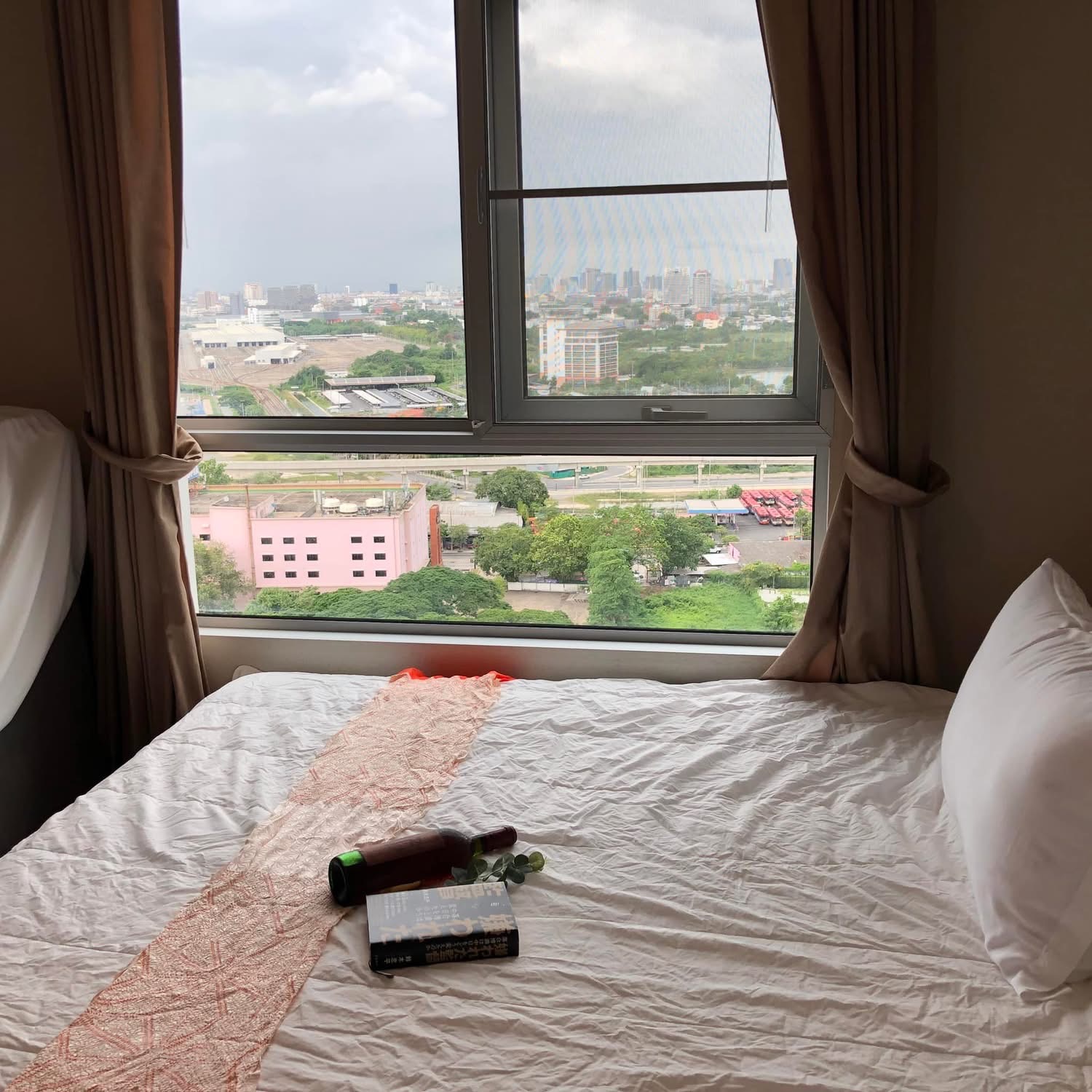 คอนโด ให้เช่า คอนโด เบ็ล แกรนด์ พระราม 9 ตึก A1 พื้นที่ 102 ตรม. วิวเมือง, MRT พระราม 9, 3 ห้องนอน. เช่า 55,000 บาท/เดือน