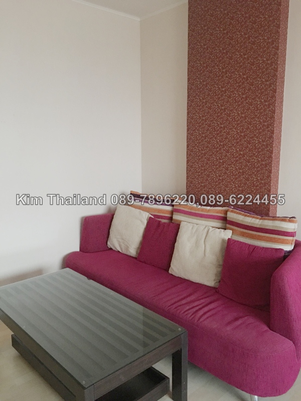 ให้เช่า ดีคอนโด รามอินทรา พื้นที่ 30 ตร.ม. 1 ห้องนอน เช่า 7,500 บ/ด