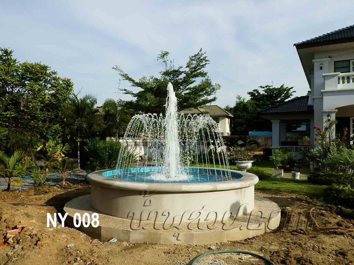 น้ำพุฮวงจุ้ย หน้าบ้านคุณ นงเยาว์ เพชรเกษม 88 บางแค