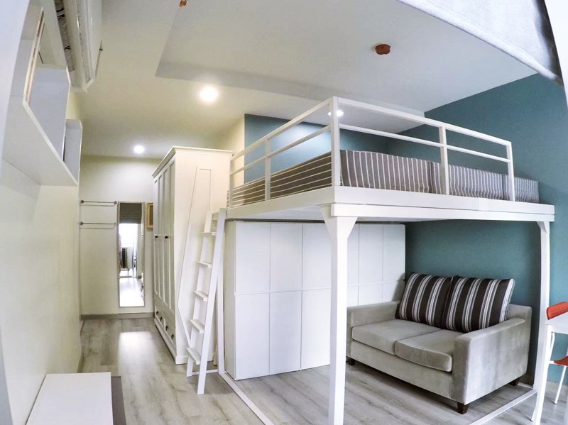 ให้เช่าคอนโด แอ็บสแตร็กส์ พหลโยธิน พาร์ค พื้นที่ 25 ตรม. สตูดิโอ เช่า 10,500 บาท/เดือน