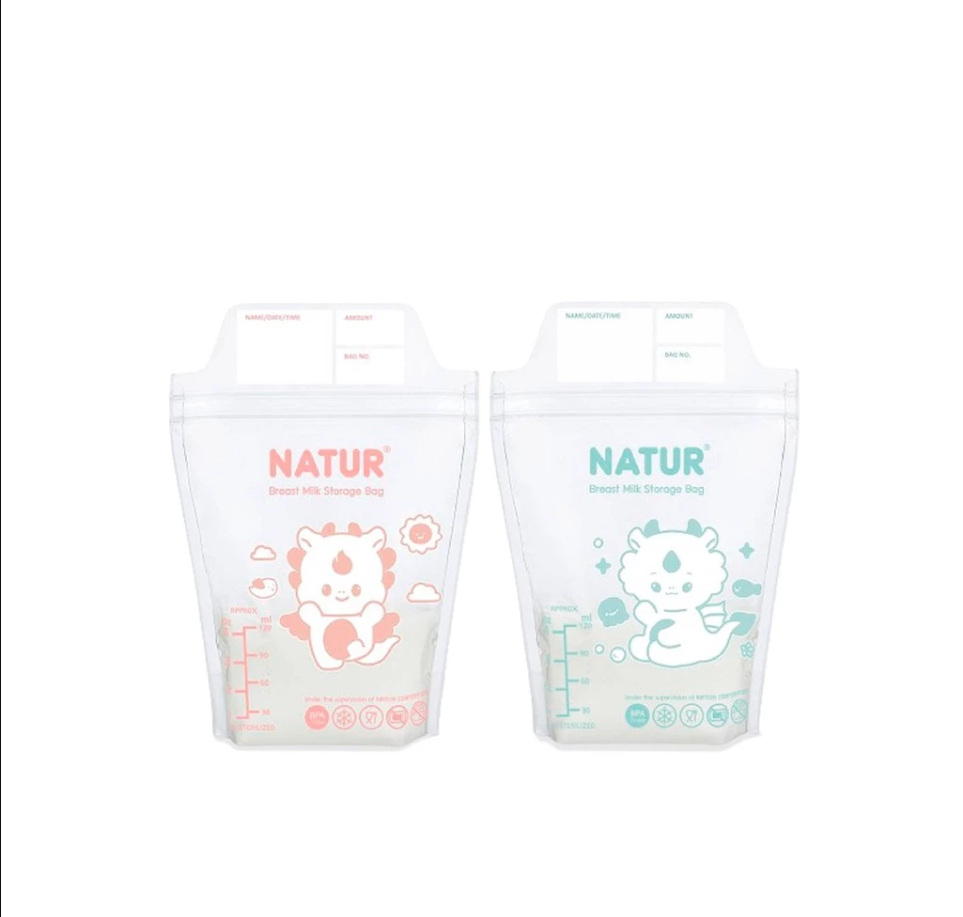 Natur ถุงเก็บน้ำนมแม่ ลาย Limited Dragon