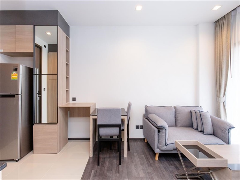 ให้เช่าคอนโด เดอะ ไลน์ อโศก-รัชดา พื้นที่ 34.17ตร.ม. 1 ห้องนอน เช่า 22,000 บ/ด