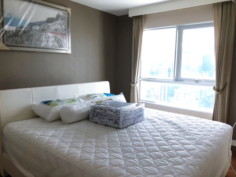 ให้เช่าคอนโด เบลล์ แกรนด์ พระราม 9 พื้นที่ 100 ตร.ม. 2 ห้องนอน เช่า 45,000 บ/ด