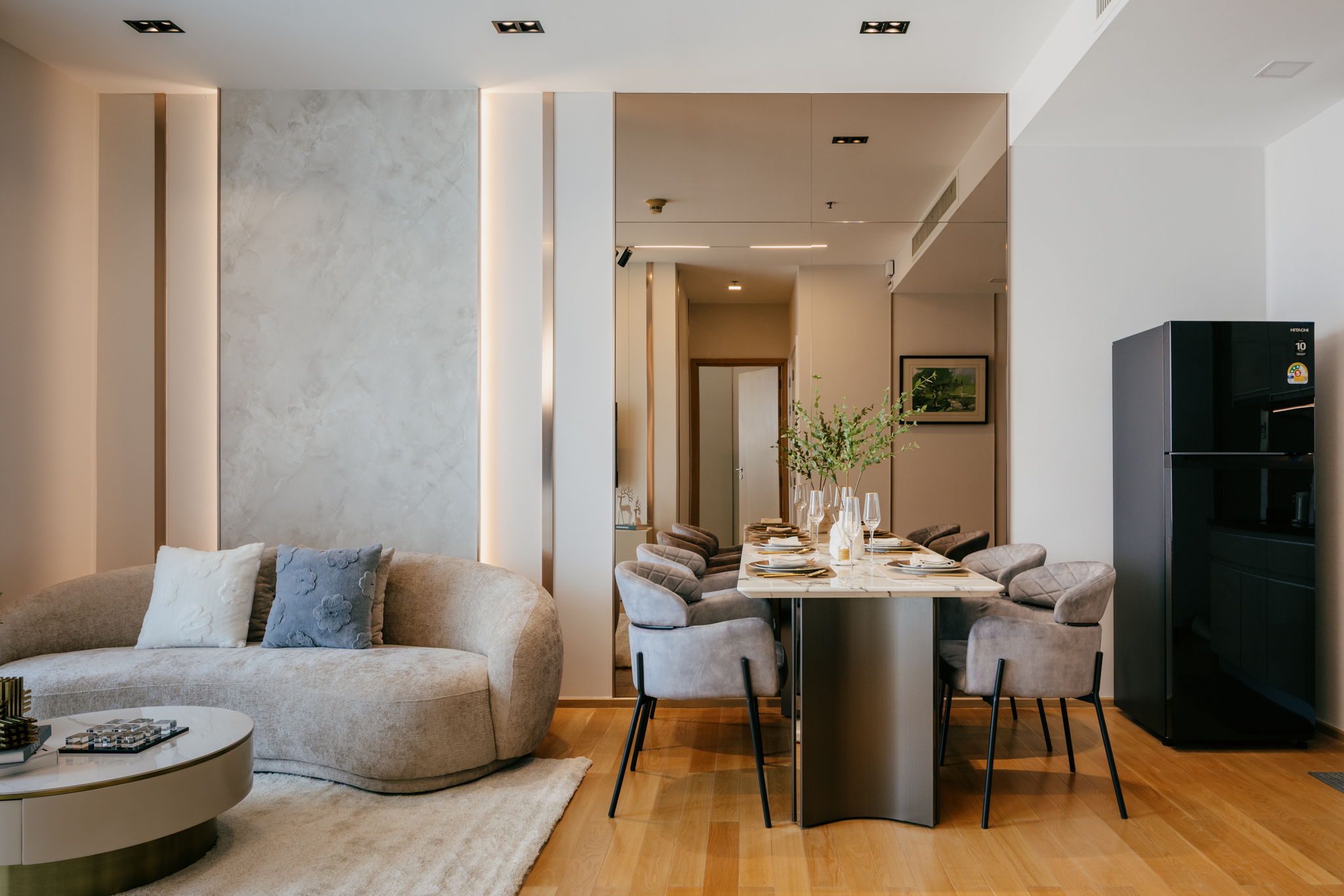 ให้เช่าคอนโด 39 บาย แสนสิริ พื้นที่ 57 ตร.ม. 1 ห้องนอน เช่า 45,000 บ/ด