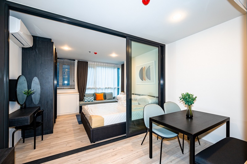 ให้เช่าคอนโด เอ็กซ์ที ห้วยขวาง พื้นที่ 29.43 ตร.ม. 1 ห้องนอน เช่า 14,000 บ/ด